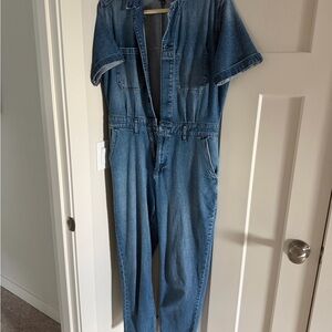 GAP Blue Denim jumpsuit